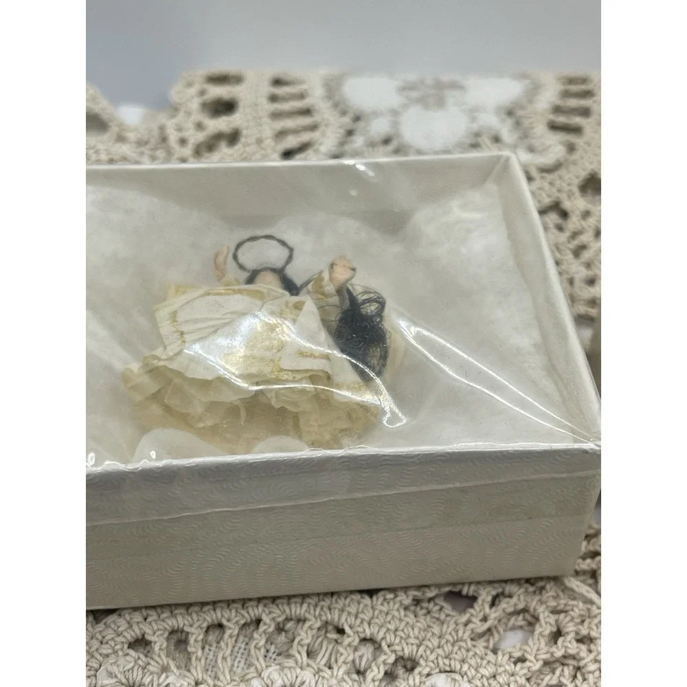 Vintage Hand Crafted Angel Pin Probably Haunted‎